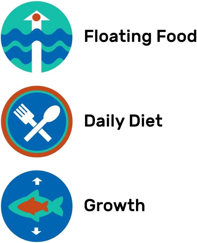 Hikari Cichlid Staple Floating Pellets Fish Food, Large Pellets, 8.8 oz. (250g)