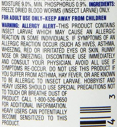 Freeze-Dried Bloodworms