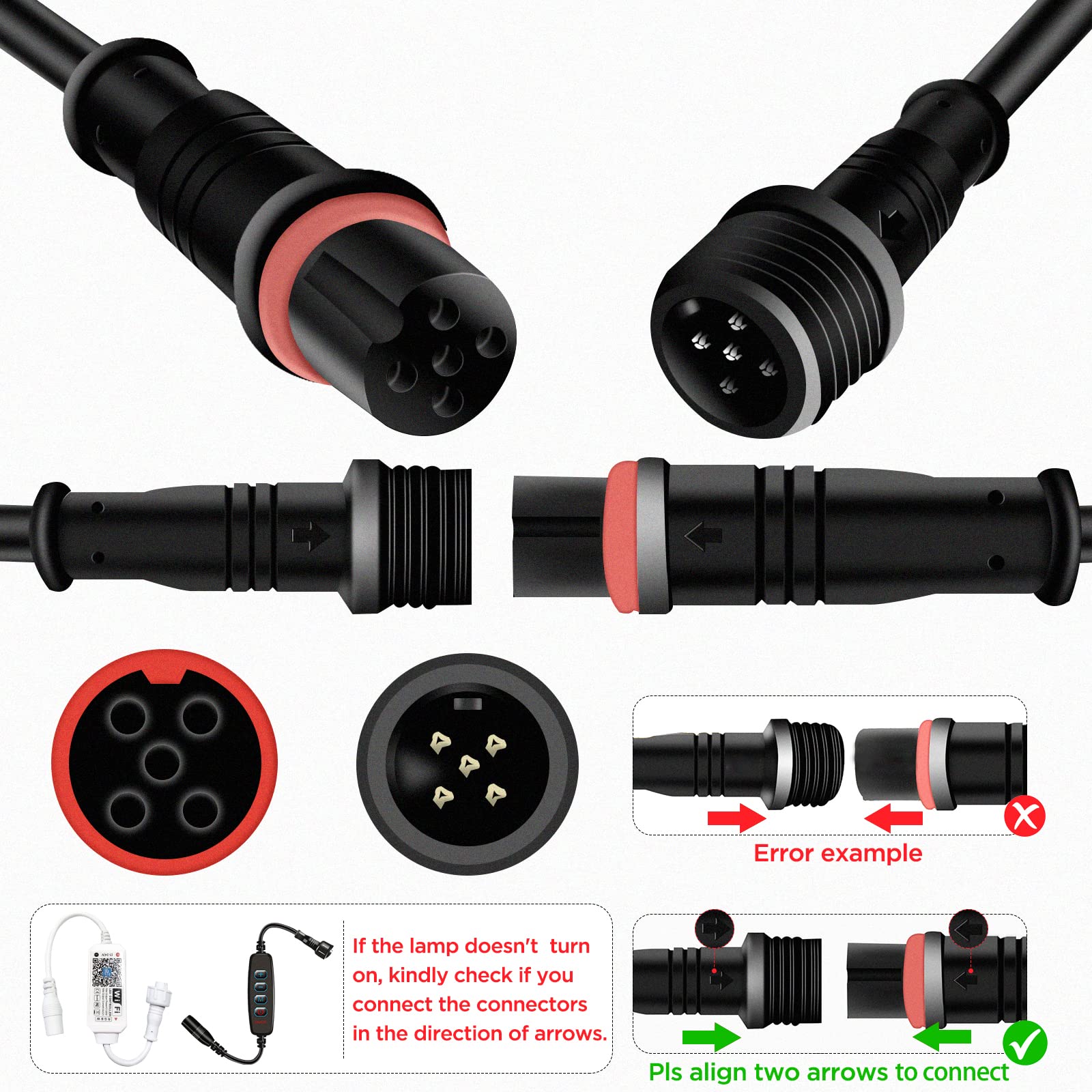 Lominie LED Aquarium Light Saltwater Aquarium Lamp 30W Full Spectrum with Remote Dimmable Nano Coral Reef Light for Fish Tank with Bracket