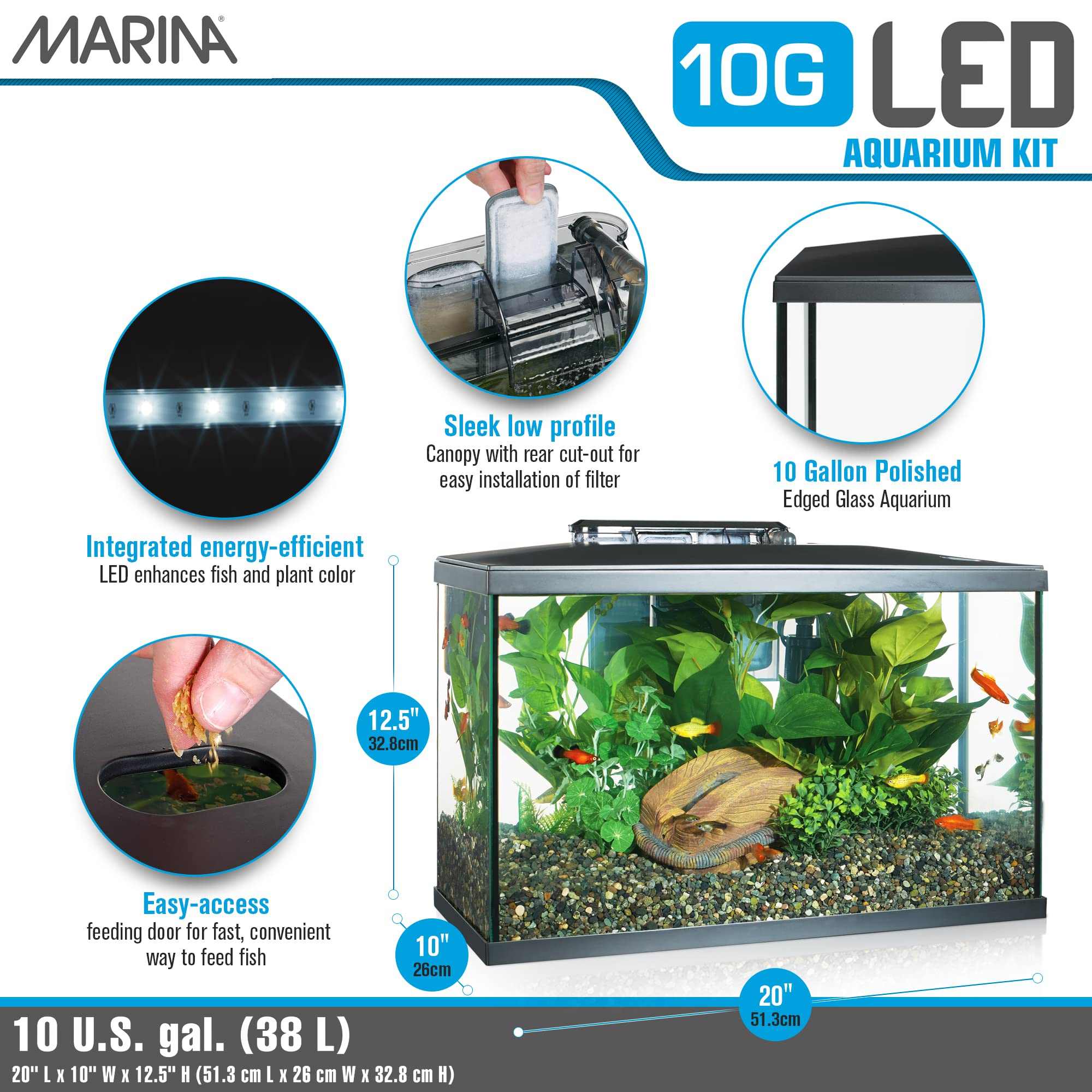 Marina LED Aquarium Kit