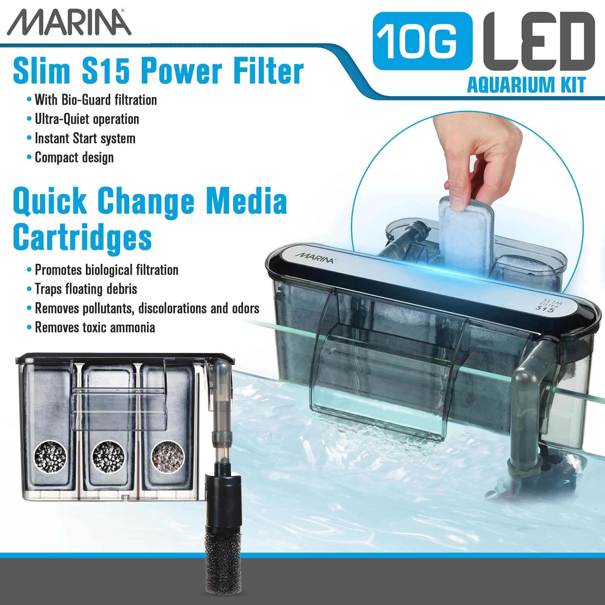 Marina LED Aquarium Kit
