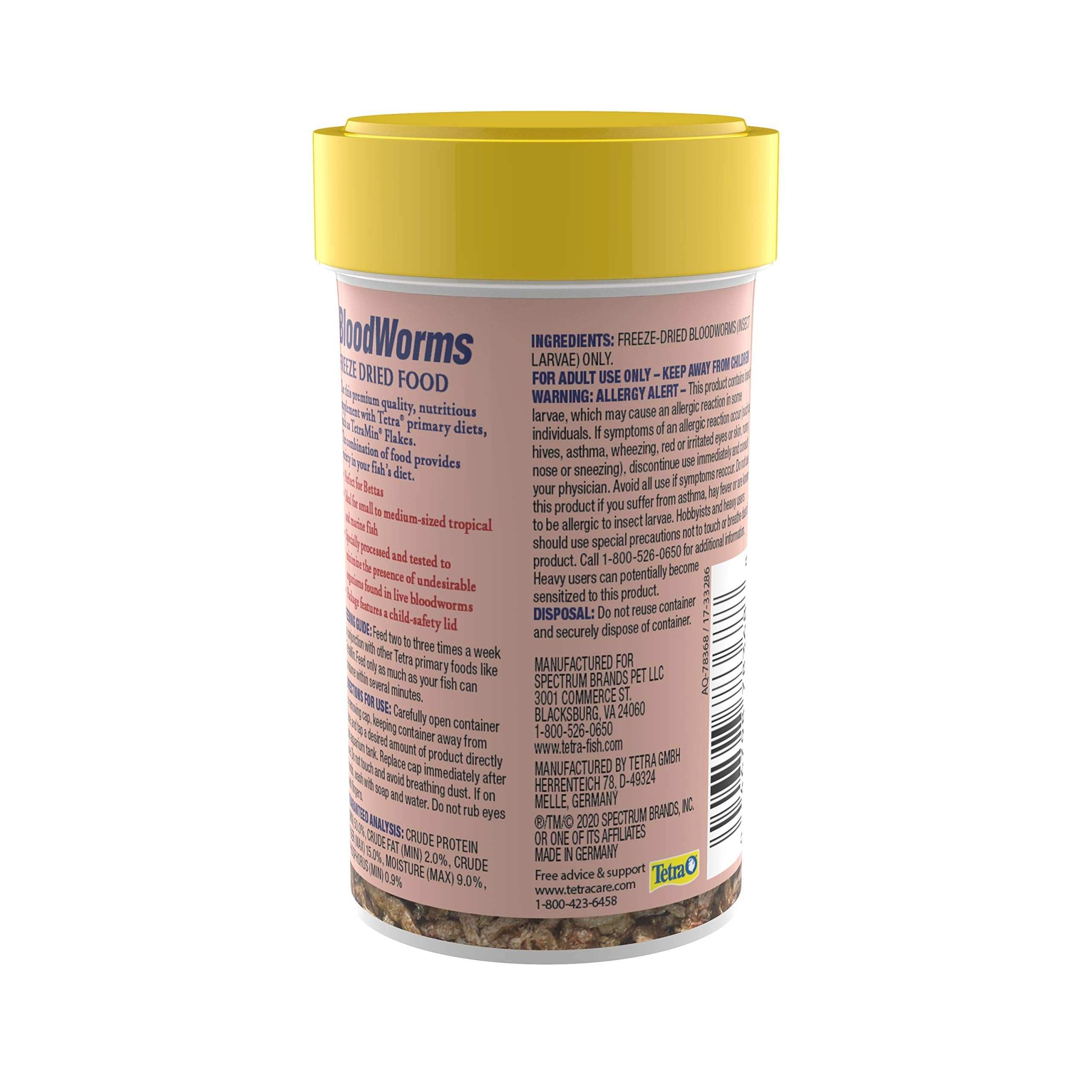 Freeze-Dried Bloodworms