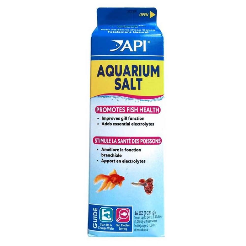 API AQUARIUM SALT Freshwater Aquarium Salt 17-Ounce Box
