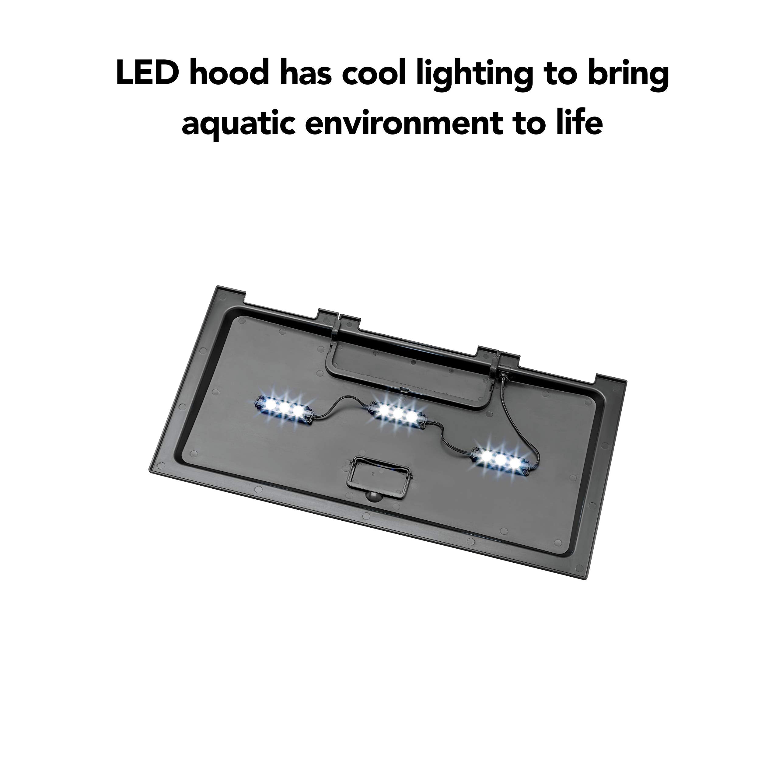 Aqueon Aquarium Fish Tank Starter Kit (10 Gallon