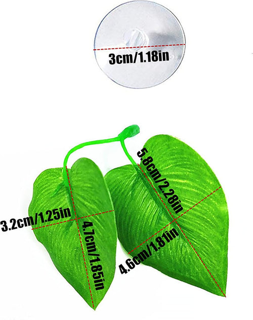 1Pcs Betta Fish Rest Leaf Pad - Aquarium Plants Artificial Hammock for Spawning - Simulation Leaves With Suction Cup - Fish Tank Decorations and Accessories