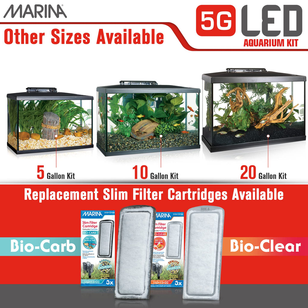 Marina LED Aquarium Kit (5 Gallon)